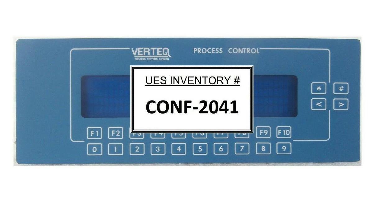 Refurbished Verteq Process Systems 1071764-1 Process Control Manufacture Refurbished