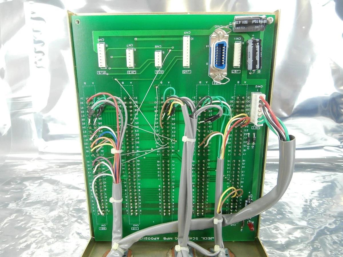 Used JEOL AP002112(00) Backplane PCB TN Assembly SCAN/MAG MPB JSM-6400F Used