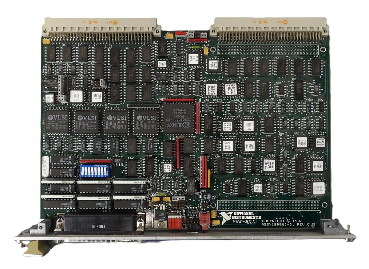 Used National Instruments 180960-01 Bus Interface PCB VME-MXI Working Surplus