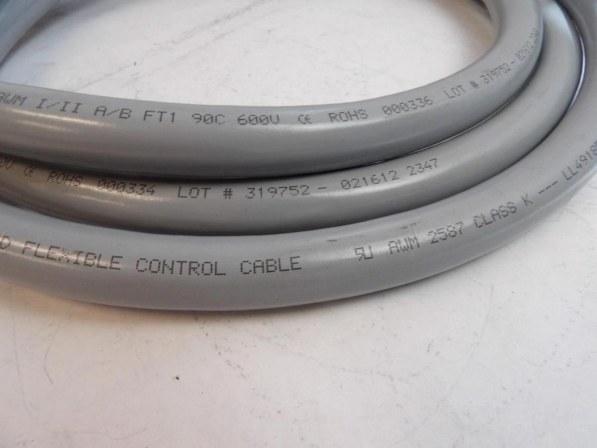 Used Lam Research 03-453056-00 Dual Heater Pedestal Control Cable Working Surplus