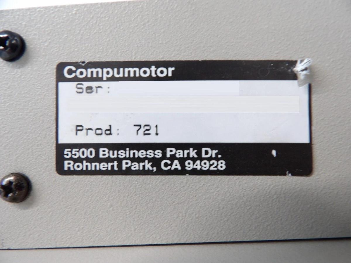 Used Parker Compumotor 2100-1 Robot Control Indexer W/ 721 Display Working Surplus