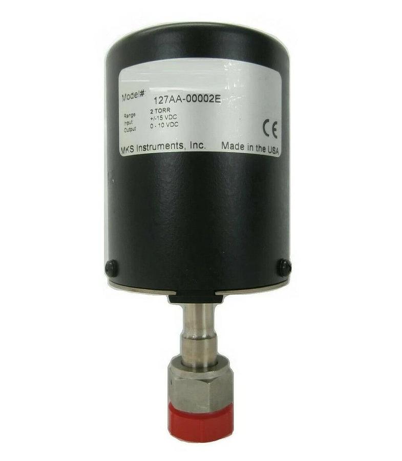 Used MKS Instruments 127AA-00002E Baratron Pressure Transducer 127 Tested Working