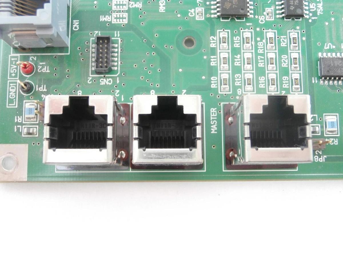 Used TEL Tokyo Electron 3D81-000039-V2 Backplane PCB TYB62F-1/PUMP Telius Working