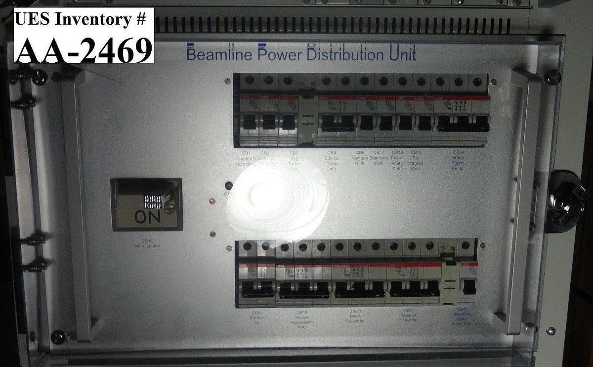 Used AMAT Applied Materials 9090-00846 Beamline Power Distribution Unit Working