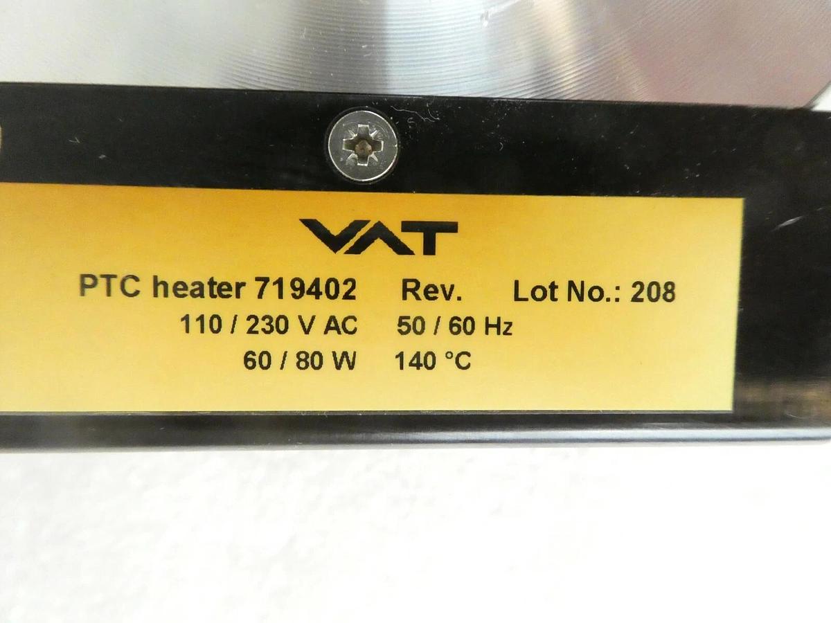 Used VAT 61234-KAGQ-BFT1 Butterfly Valve Control System Series 612 AMAT Scuffed Spare