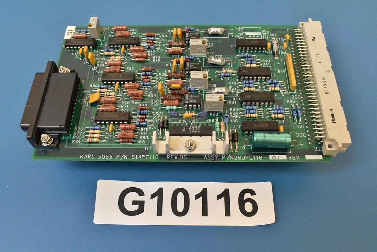 Used Karl Suss 614PC116 PCB Assembly