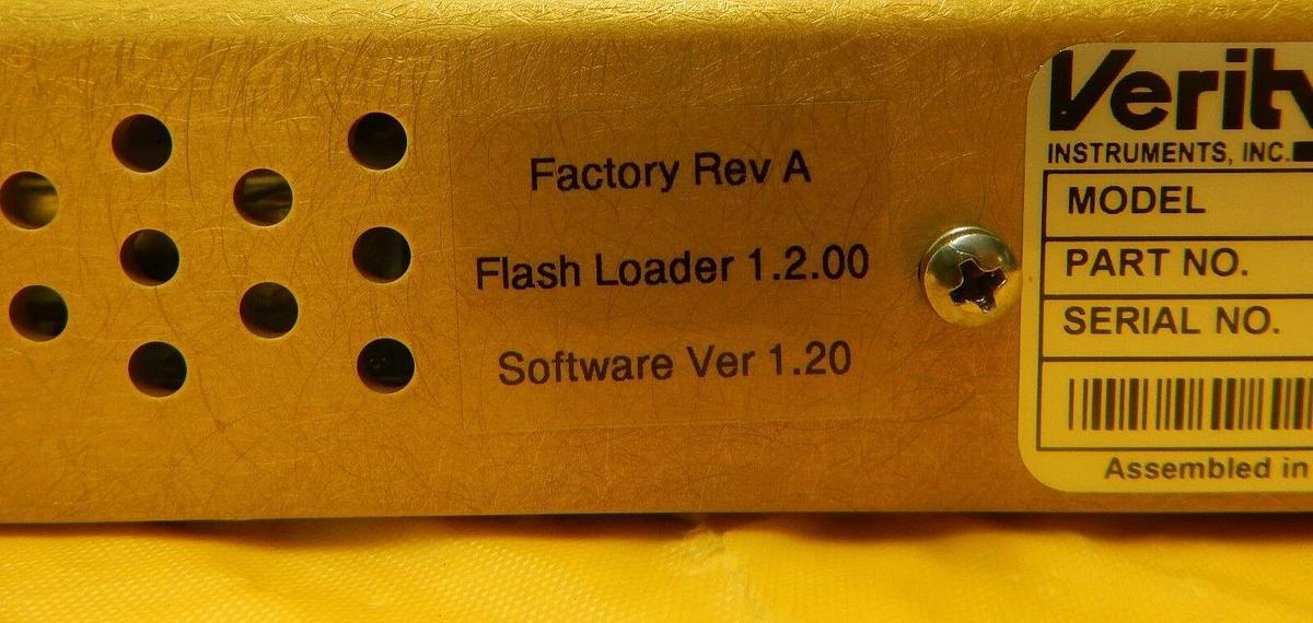 Used Verity Instruments 1007444 PCB Control Unit SDC2006 Novellus 27-355491-00 Spare
