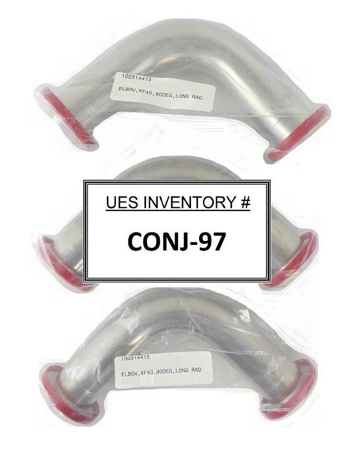 Used MKS Instruments 100314415 90 Degree Elbow Reseller Lot of 3 Varian E37000160 New