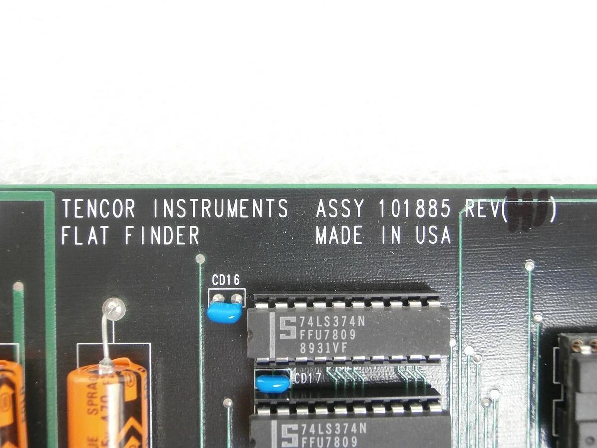 Used Tencor Instruments 101885 Flat Finder PCB Card Surfscan 7000 KLA-Tencor Working
