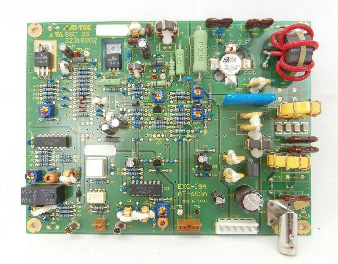 Used ADTEC Plasma Technology 32318302 SSC GS Board PCB AT-693A AXR-2000III Spare
