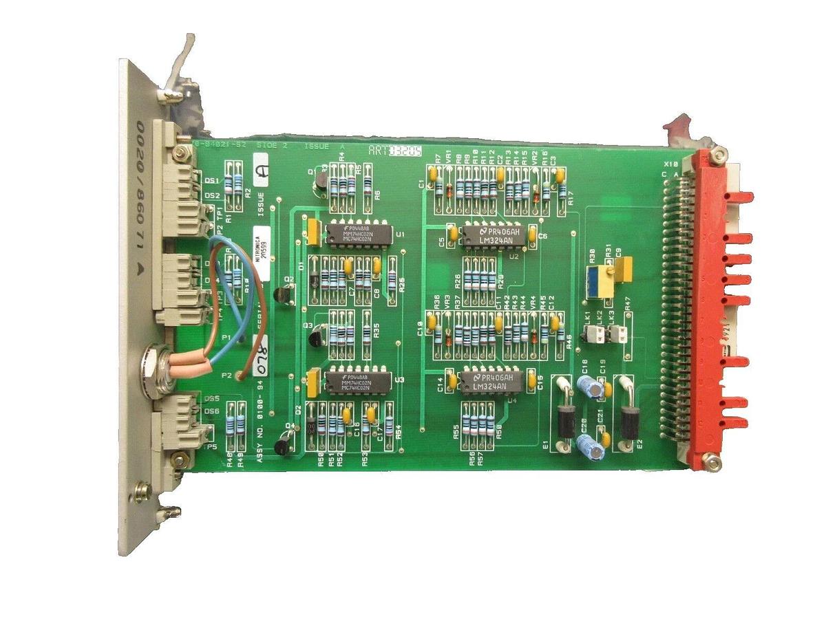 Used AMAT Applied Materials 0100-94078 Argon/Oxygen Bleed and Charge PCB Working