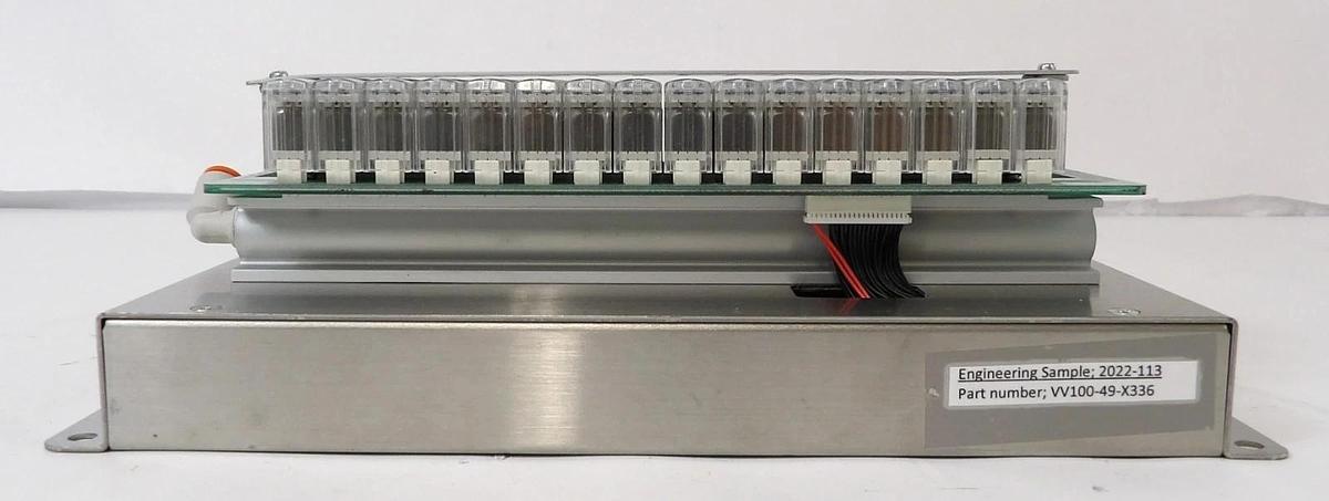 Used SMC VV100-49-X336 16-Port Pneumatic Manifold Working