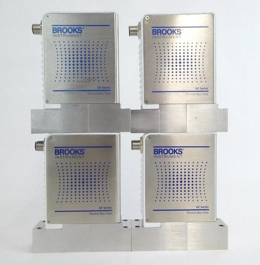 Used Brooks GF125CXXC GF125C Mass Flow Controller MFC Reseller Lot of 11 Working