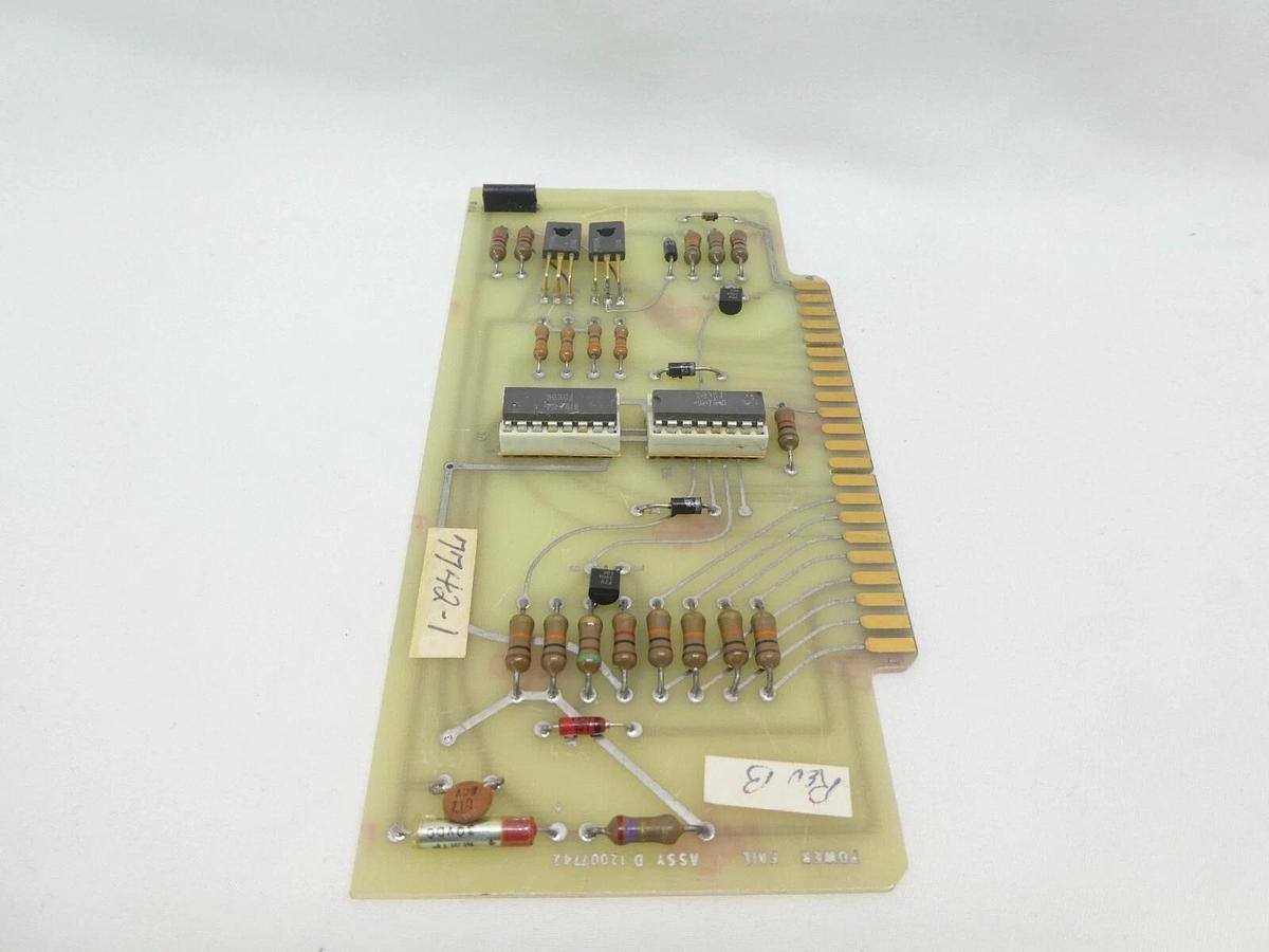 Used Varian Semiconductor VSEA 12007742 Power Fail PCB Card 7742-1 Rev. B Working