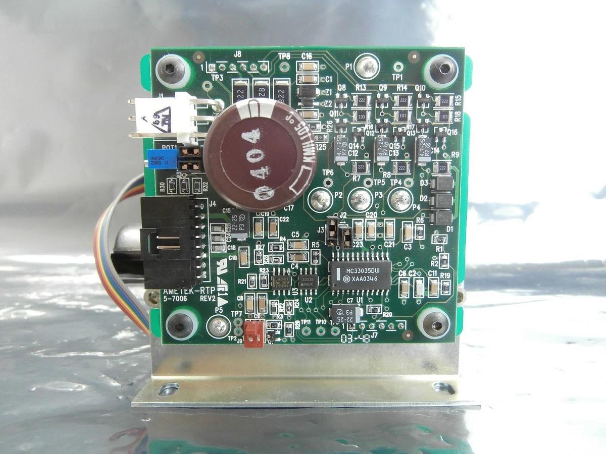 Used Ametek 5-7004 AMETEK-RTP Fan with Control PCB Assembly 5-7006 Used Working