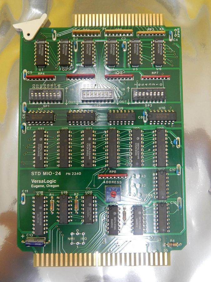Used VersaLogic 7100-5192-03 Relay PCB Card VL-MIO-24 2340 AG Associates 4100s Used