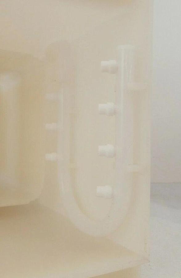SCP 895-112-4B 200mm QDR Quick Dump Rinse Station with V-Shaped Spray New