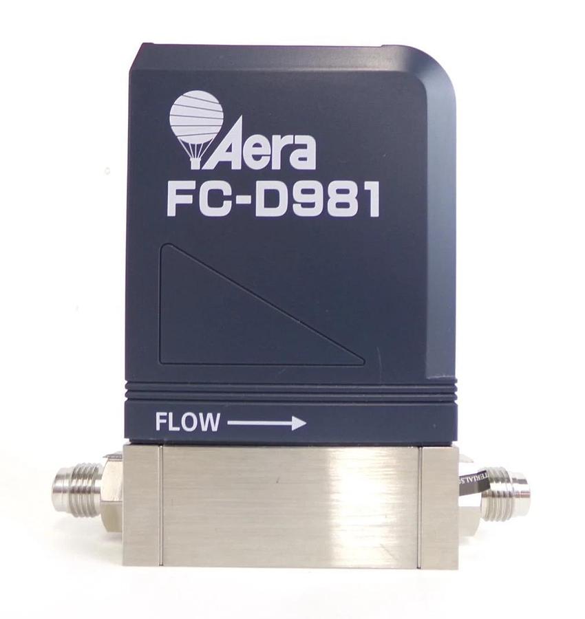 Used Aera FC-D981 Mass Flow Controller MFC 10000 SCCM Lot of 2 Surplus