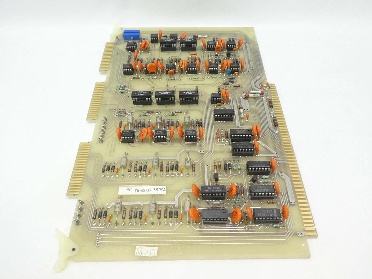 Used Varian Semionductor VSEA D-F3076001 Source Preamp PCB Card Rev. D Working Spare