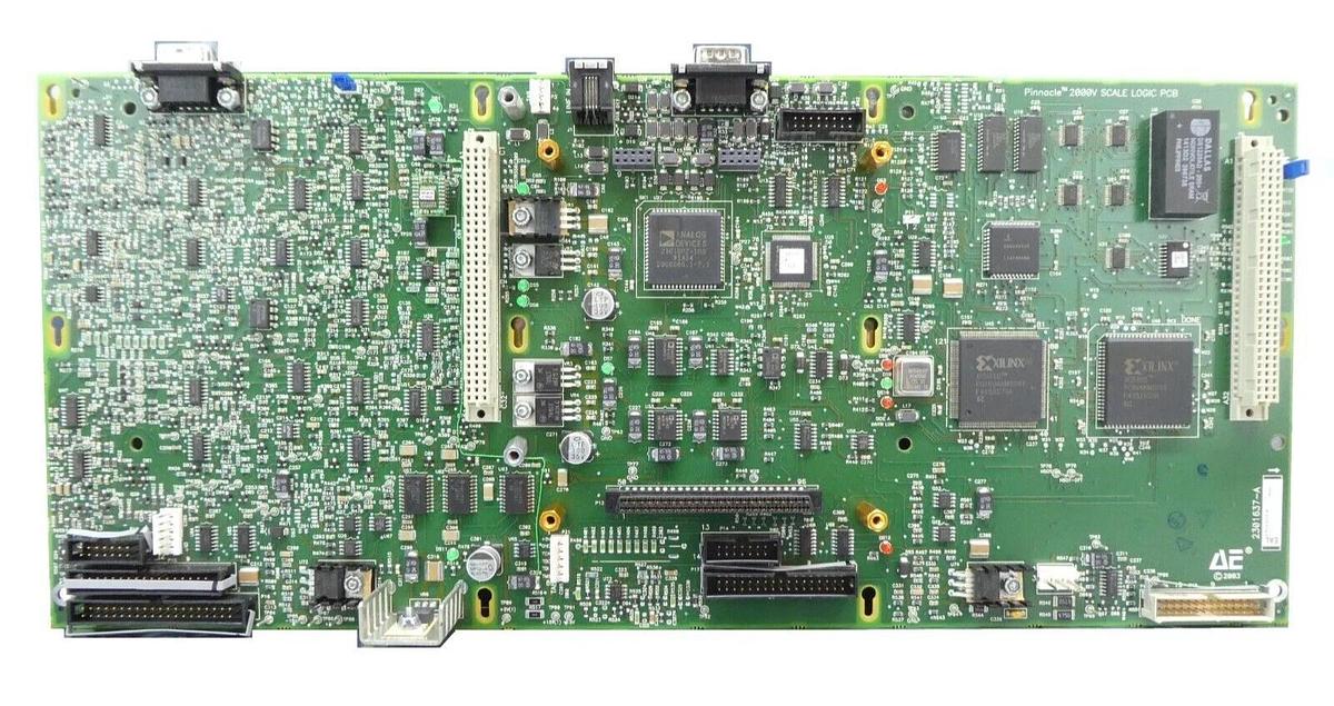 Used AE Advanced Energy 2301637-A Pinnacle 2000V Scale Logic PCB 1301203 Working