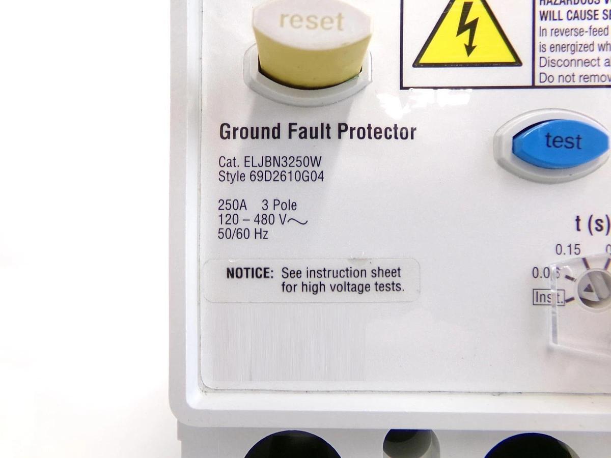 Eaton ELJBN3250W Ground Fault Protector Lot of 2 New