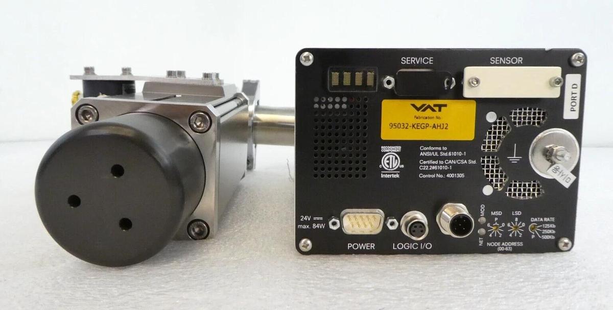 Used VAT 95032-KEGP-AHJ2 Butterfly Valve Control System with 01032-KE11-AK1 Working
