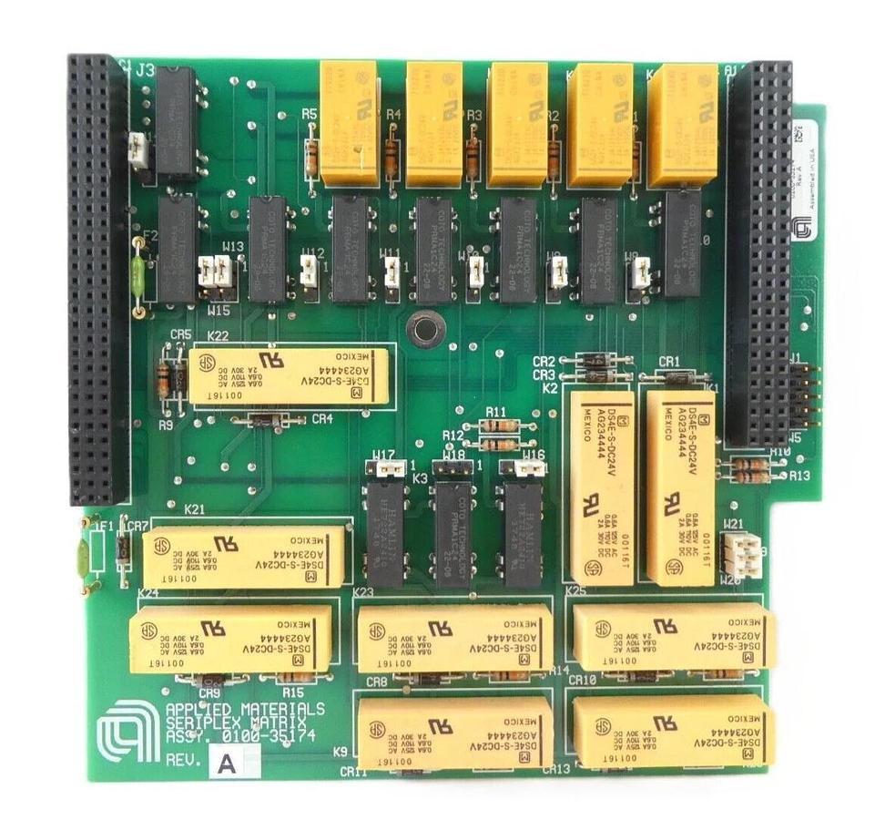 Used AMAT Applied Materials 0100-35174 Seriplex Matrix PCB Working Surplus