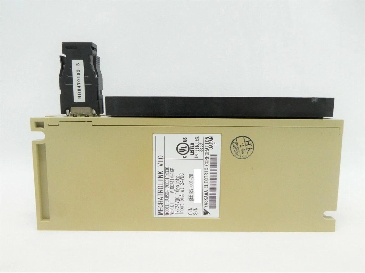 Used Yaskawa JAMSC-120DDI34330 16-Point Distributed I/O MECHATROLINK VIO Nikon NSR