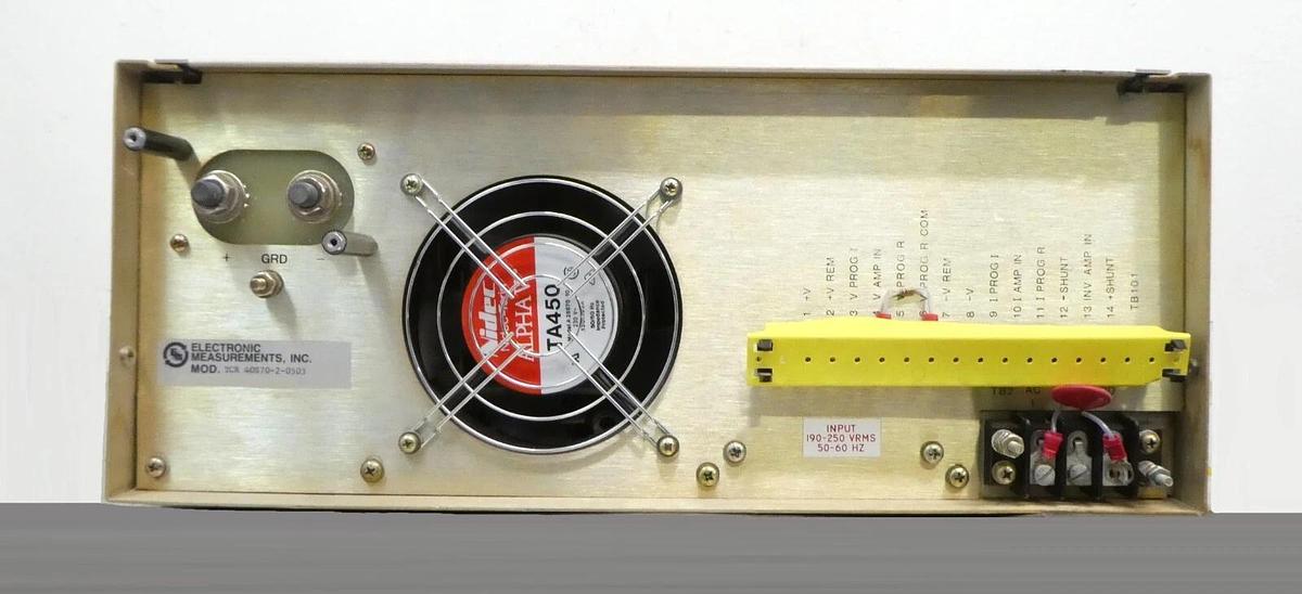 Used Lamda EMI 40S70-2-0503 TCR Power Supply Assembly Module Varian Surplus