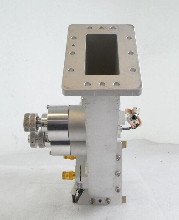 Used ASTeX C13477 Magnetron Waveguide Assembly D13604 with Adjustable Tuners Working