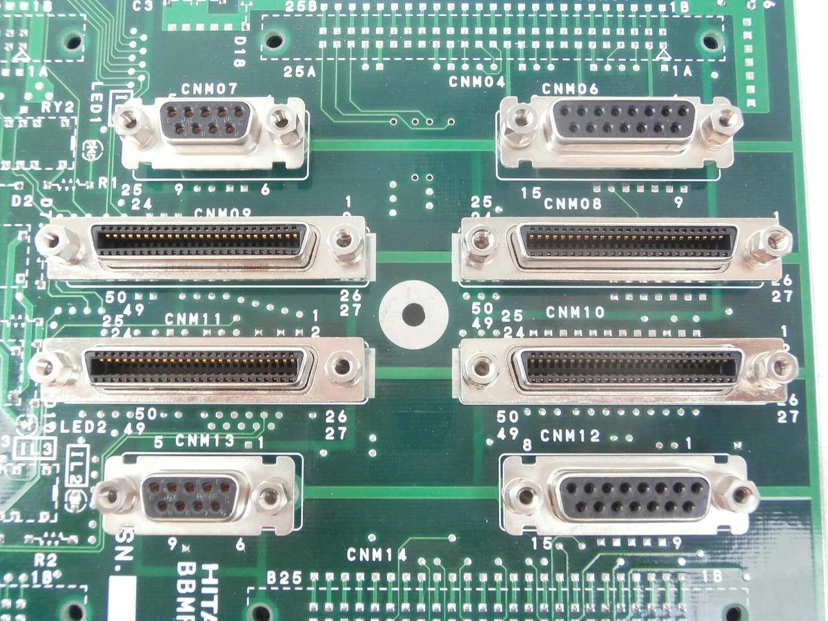 Used Hitachi BBMF-01 Interface Board PCB M-712E Shallow Trench Etcher Working Surplus