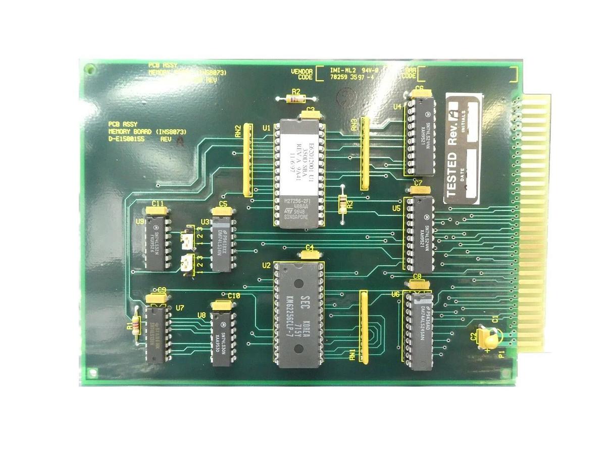 Used Varian Semiconductor VSEA E15001551 Memory Board PCB Card D-E15001550 Working
