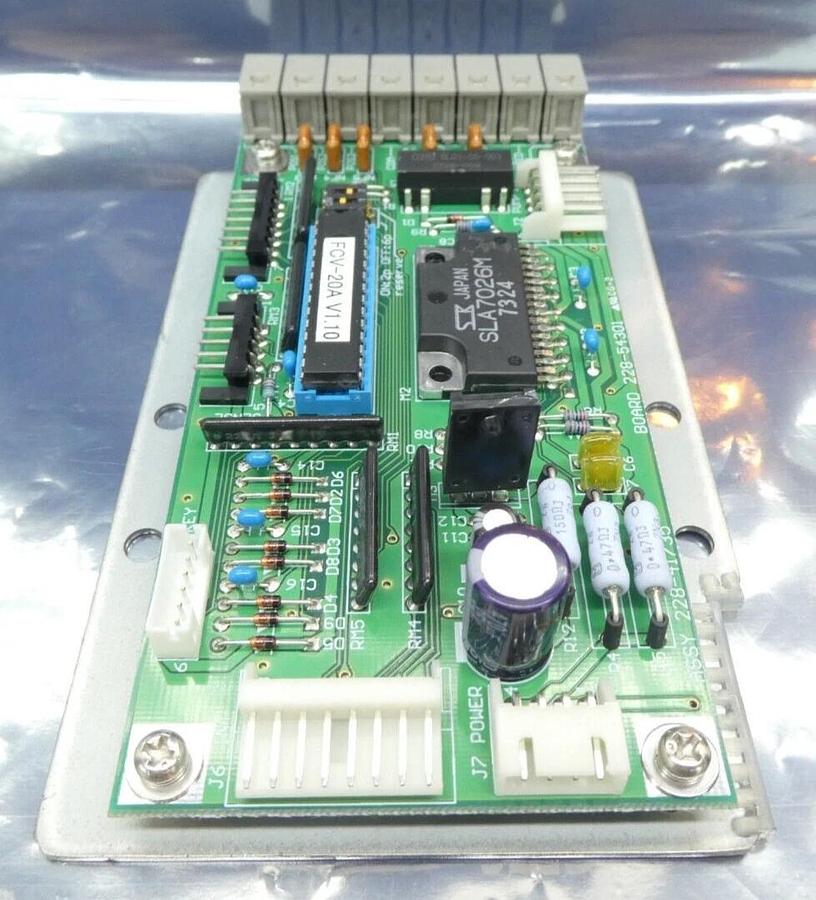 Used Shimadzu 228-41735 Valve Motor Drive PCB 228-54301 Working Surplus