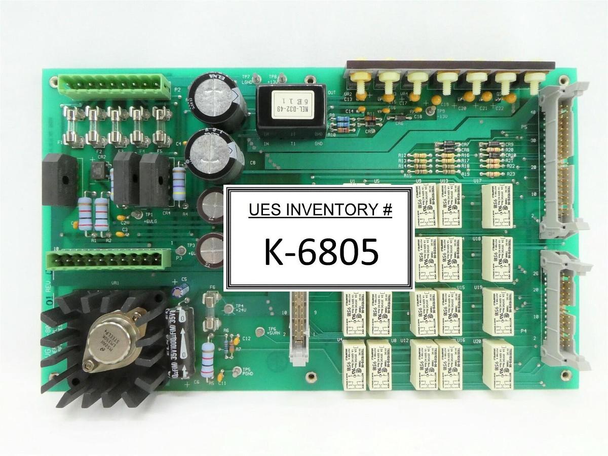 Used SVG Silicon Valley Group 99-80295-01 Power Supply Safety Reset PCB Rev. D Spare