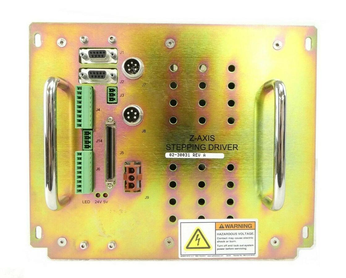 Used ASM Advanced Semiconductor Materials 02-30031 Z-Axis Stepping Driver Working