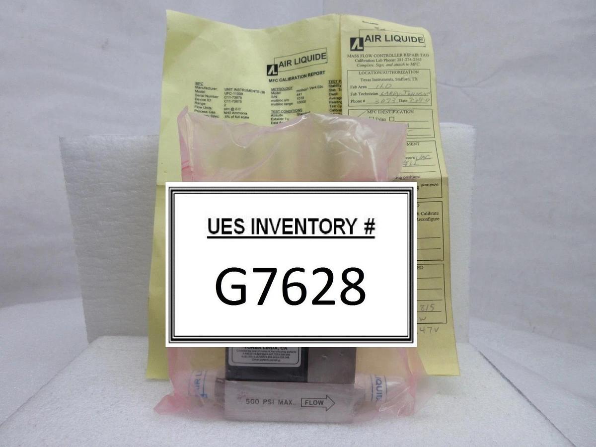 Refurbished UNIT Instruments UFC-1100A Mass Flow Controller MFC 2 SLM NH3 Refurbished