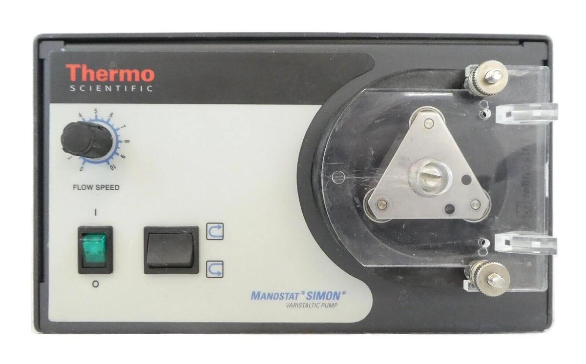 Used Thermo Scientific 73-310-000 Varistaltic Variable-Speed Manostat SIMON Working