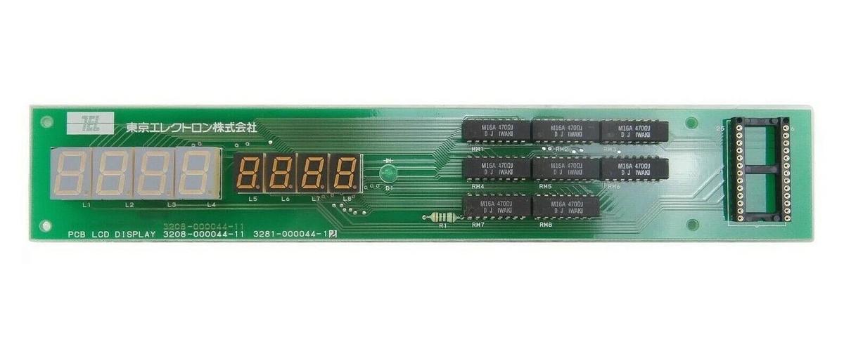 Used TEL Tokyo Electron 3281-000044-12 LCD Display PCB P-8 Display Panel Working