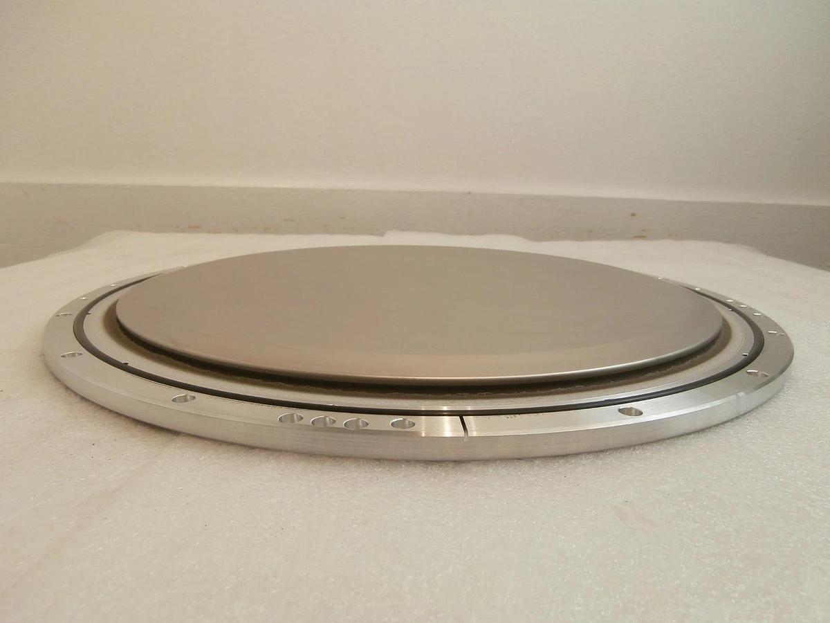 Used Honeywell 092306 300mm 5N Ti Titanium Target 20.625X17.478X1.000X0.500IN Working