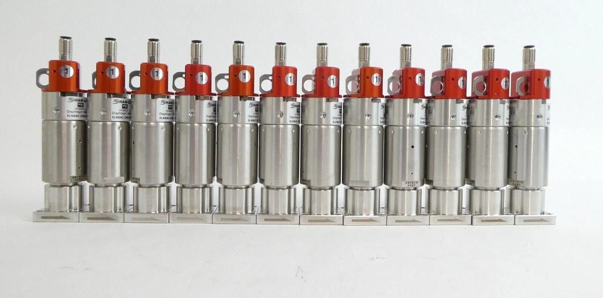 Used Ham-Let 2LNS4C-CM2-HB Hybrid Diaphragm Valve Reseller Lot of 35 Working
