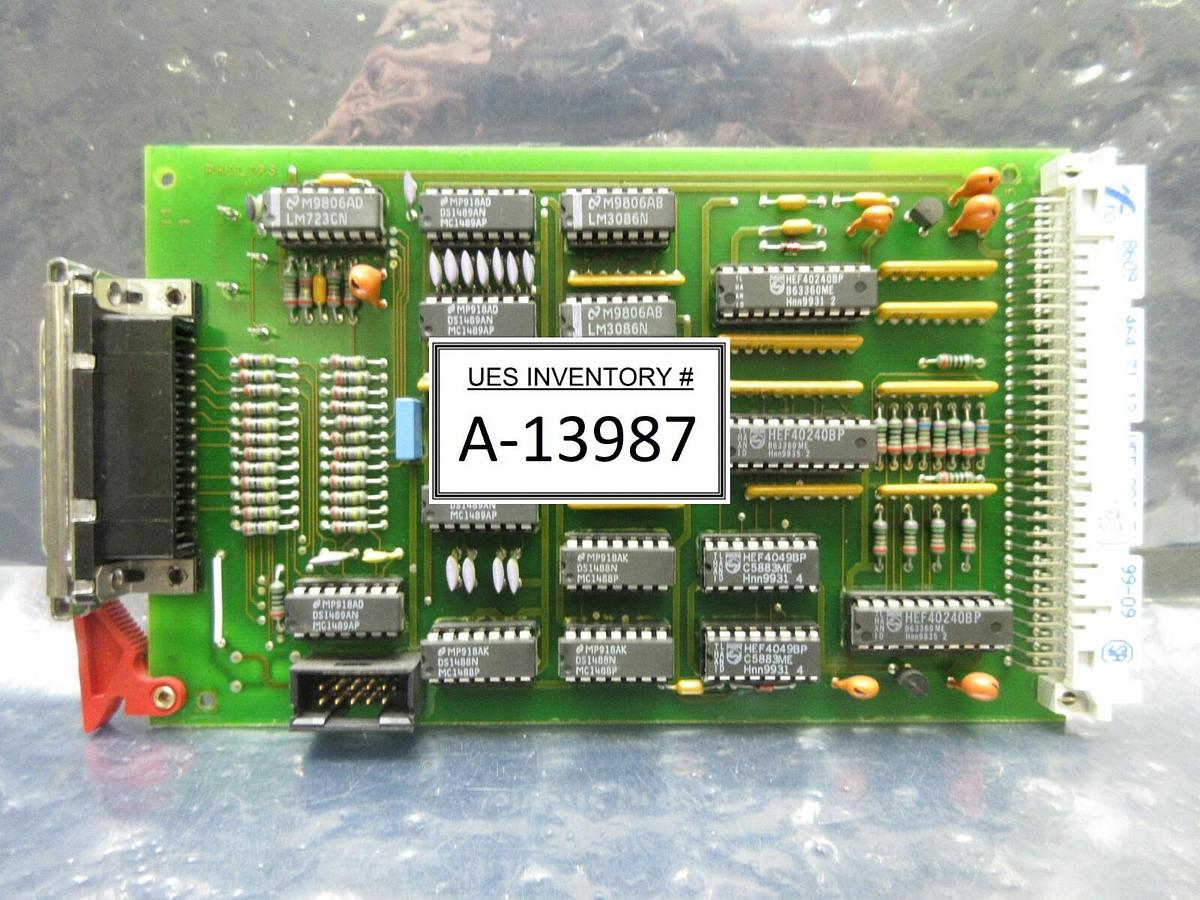 Used Philips 4022.192.71332 Processor PCB Card EBR FEI Company XL 830 Used Working