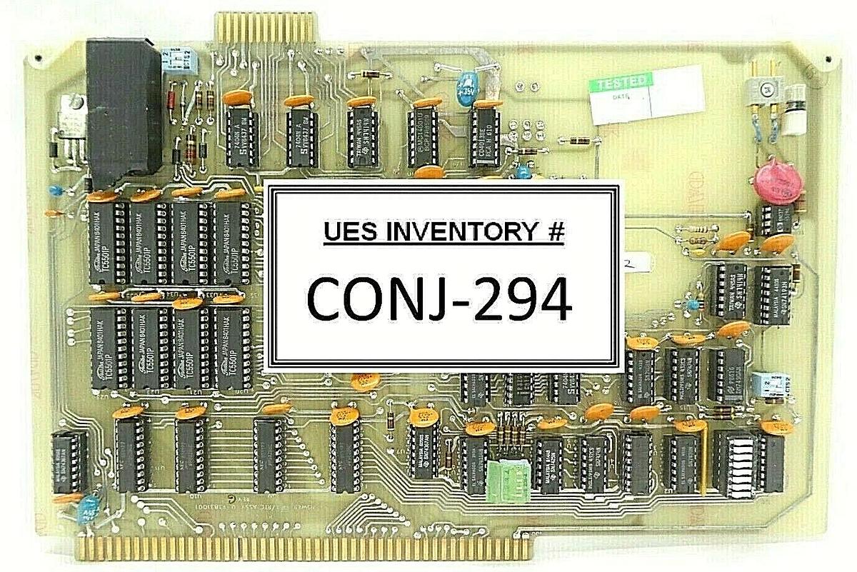 Used Varian VSEA F3831002 Power Fail/RTC PCB Card D-F3831001 Rev. G Working Surplus