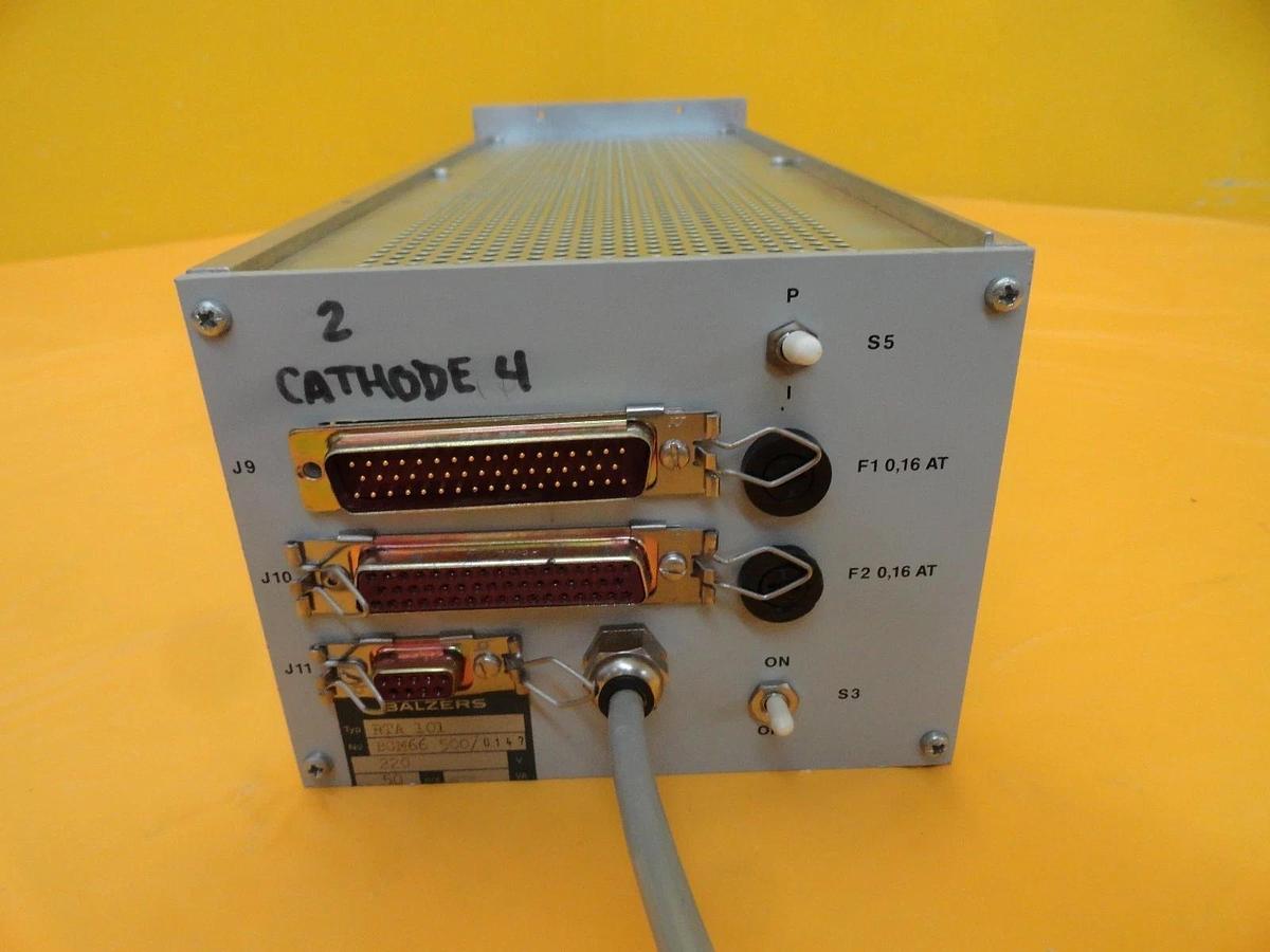Used Balzers BG M66 500 Dual RATE-TIME-ADDER Module RTA 101 RTA101 Used Working