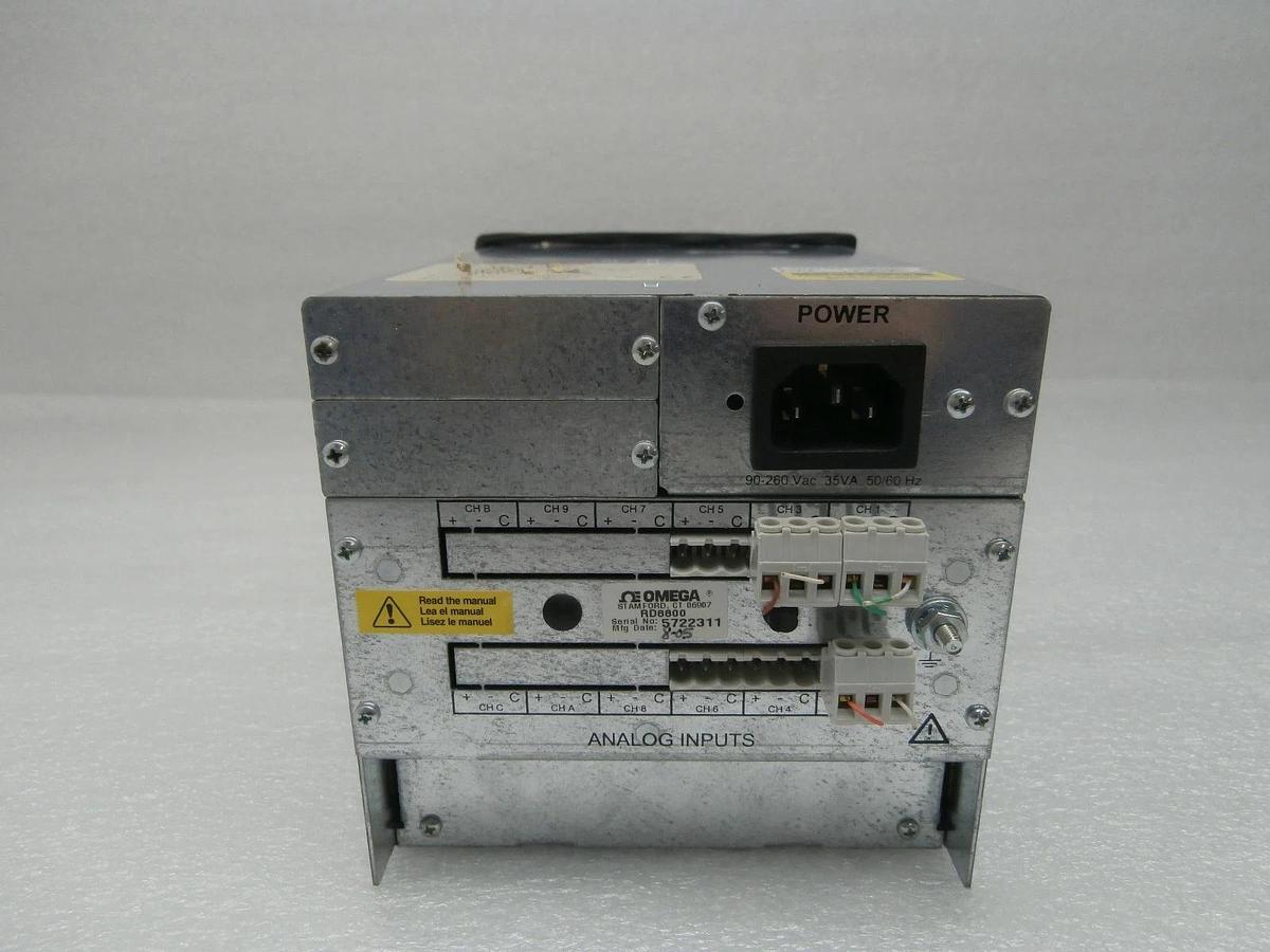 Used Omega RD8804CD Paperless Recorder and Data Acquisition System RD8800 Used