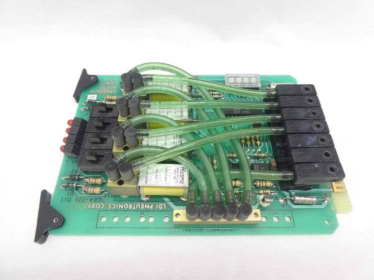 Used LDI Pneutronics 990-4321-AB CB4-TTL O/I PCB Card 691-0074 Rev. A Working Surplus