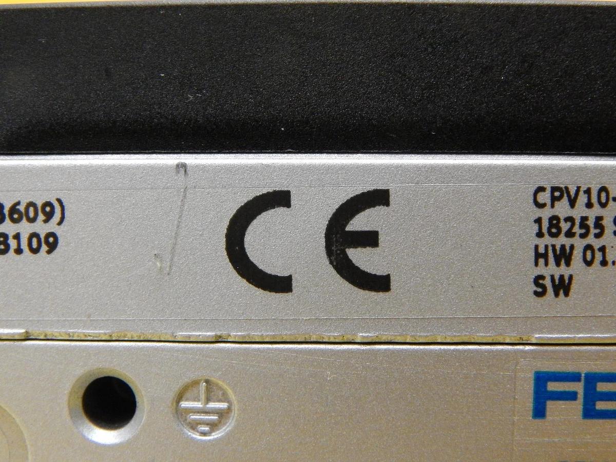 Used Festo CPV10-GE-MP-8 8-Port Pneumatic Manifold CPV-10-VI Used Working