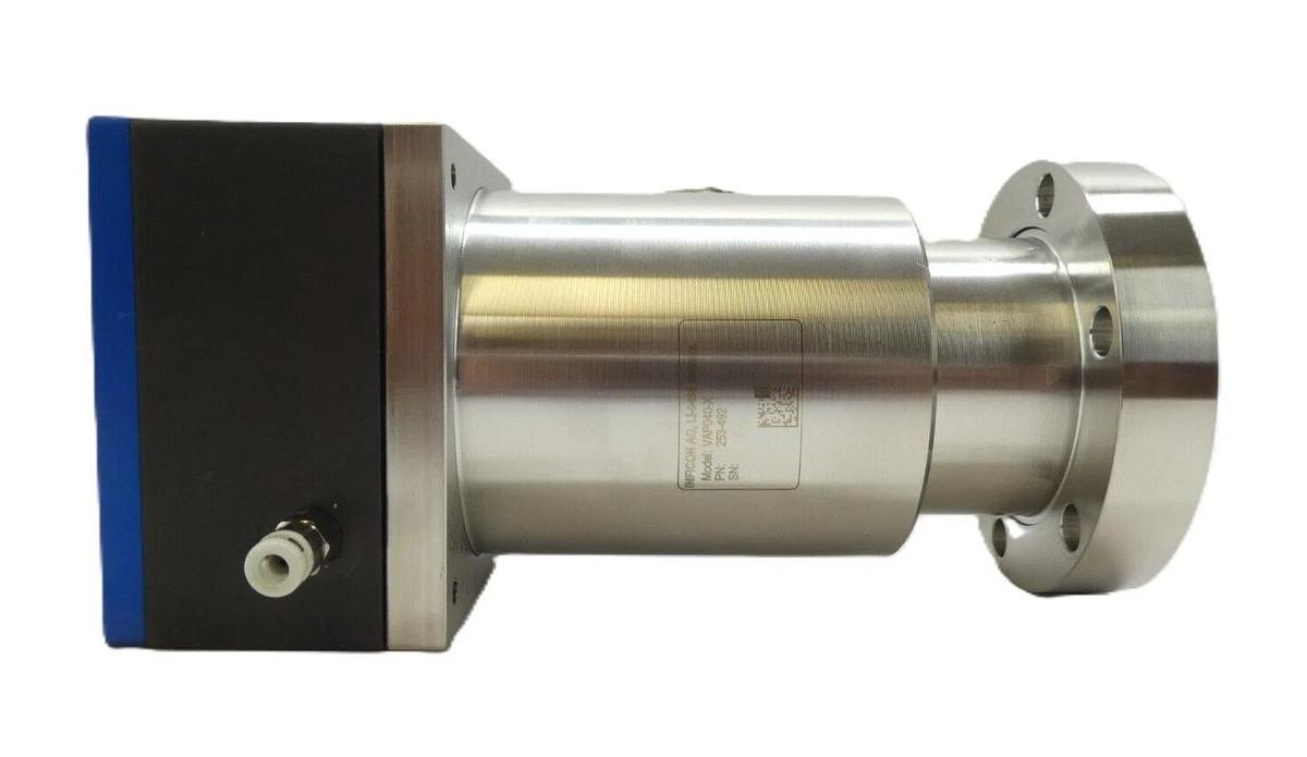 Used Inficon 253-492 Valve VAP040-X with AMAT 0190-26328 Hot Ion/Pirani Gauge Working