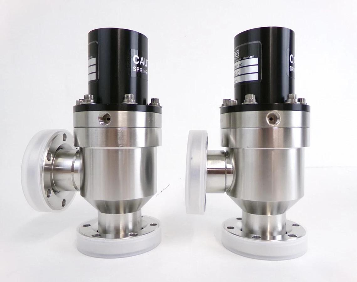 Used MDC Vacuum Products 313029-10 Angle Valve AV-150M-P-10 Lot of 5 Working
