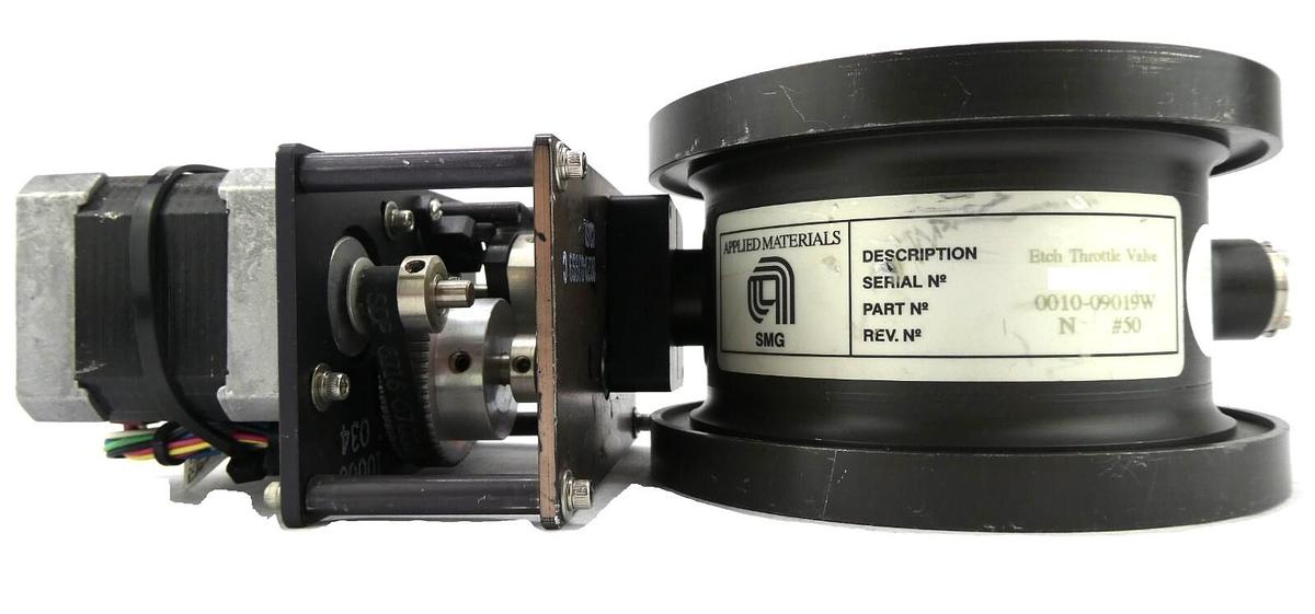 Used AMAT Applied Materials 0010-09019W Throttle Valve Assembly Untested Surplus