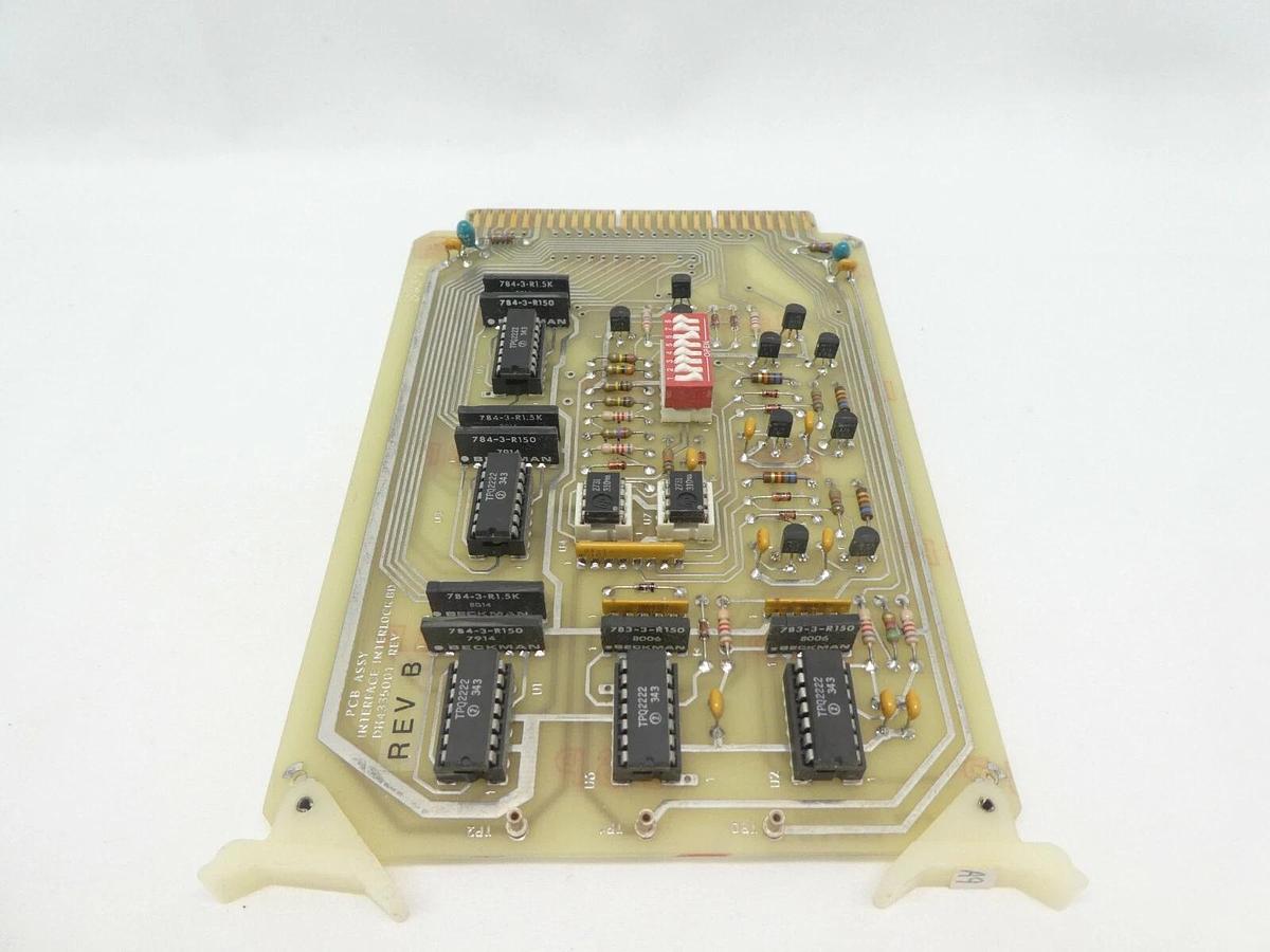 Used Varian Semiconductor VSEA DH4335001 Interface Interlock PCB Card Rev. B Working